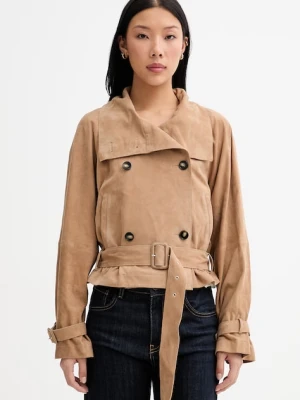 Marc O'Polo kurtka oversize damska zamszowa