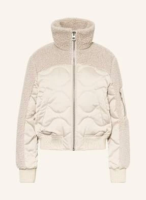 Marc O'polo Kurtka Puchowa Z Mieszanki Materiałów beige