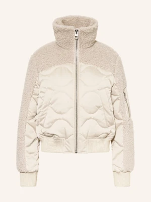 Marc O'polo Kurtka Puchowa Z Mieszanki Materiałów beige