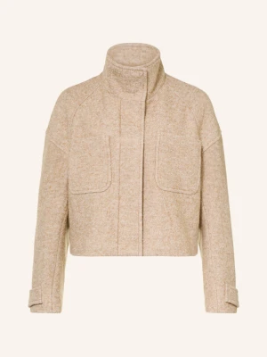 Marc O'polo Kurtka Pudełkowa Z Tkaniny Bouclé beige