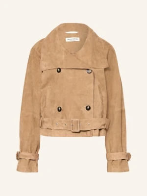 Marc O'polo Kurtka Skórzana beige