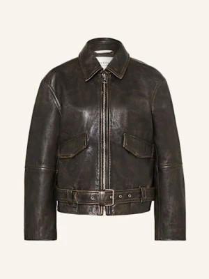 Marc O'polo Kurtka Skórzana braun