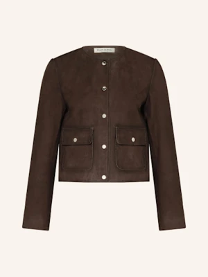 Marc O'polo Kurtka Skórzana braun