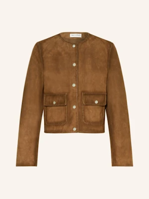 Marc O'polo Kurtka Skórzana braun