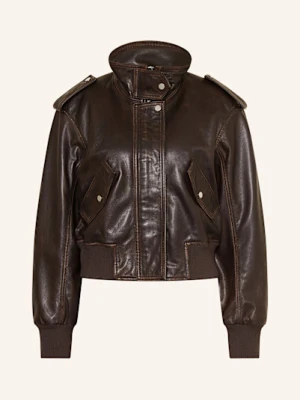 Marc O'polo Kurtka Skórzana braun