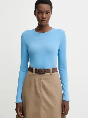 Marc O'Polo longsleeve bawełniany kolor niebieski 5000007488