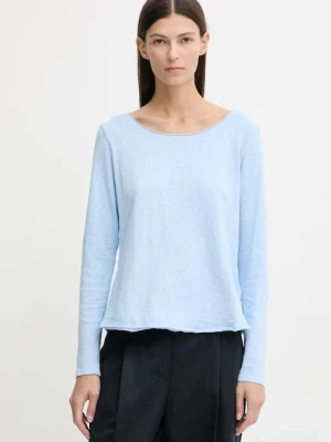 Marc O'Polo longsleeve bawełniany kolor niebieski 5000009292