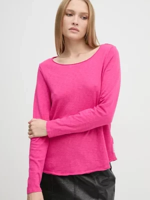 Marc O'Polo longsleeve bawełniany kolor różowy 5000006103