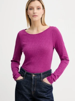 Marc O'Polo longsleeve bawełniany kolor różowy 506226152199