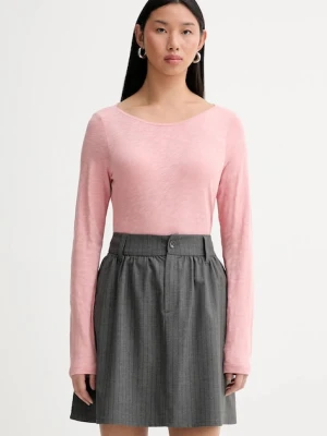 Marc O'Polo longsleeve bawełniany kolor różowy 600226152199