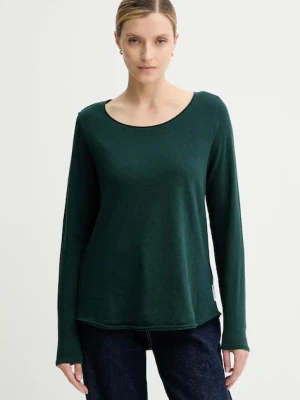 Marc O'Polo longsleeve bawełniany kolor zielony 5000007381