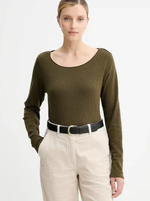 Marc O'Polo longsleeve bawełniany kolor zielony 5000007381
