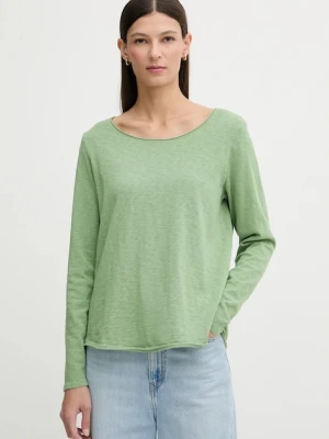 Marc O'Polo longsleeve bawełniany kolor zielony 5000009292
