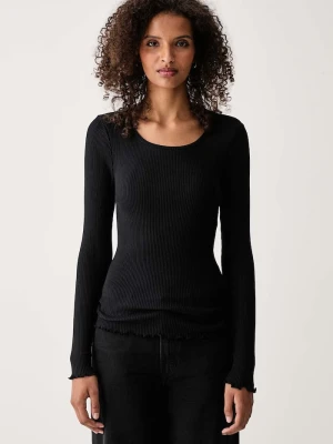Marc O'Polo longsleeve damski bawełniany czarny