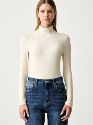 Marc O'Polo longsleeve damski z modalem beżowy