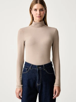 Marc O'Polo longsleeve damski z modalem beżowy