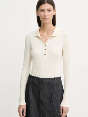 Marc O'Polo longsleeve kolor beżowy 600207855019