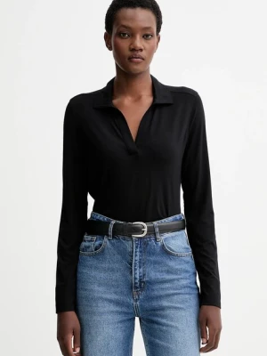 Marc O'Polo longsleeve kolor czarny 510214952227