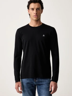 Marc O'Polo longsleeve męski bawełniany 2-pack czarny