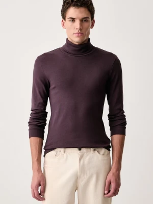 Marc O'Polo longsleeve męski bawełniany fioletowy