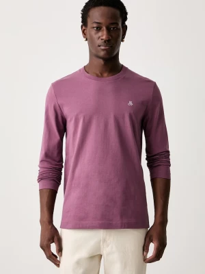 Marc O'Polo longsleeve męski bawełniany różowy
