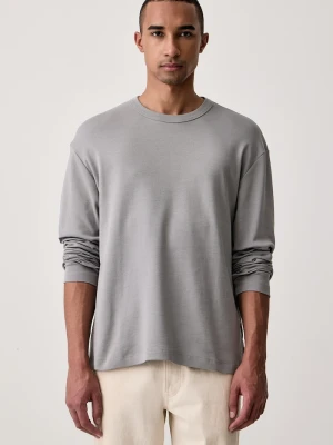 Marc O'Polo longsleeve męski bawełniany szary