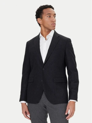 Marc O'Polo Marynarka 529 0170 80094 Szary Shaped Fit