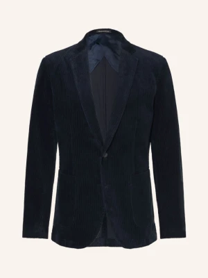 Marc O'polo Marynarka Z Sztruksu O Kroju Shaped Fit blau GRANATOWY