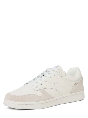 Marc O'Polo Męskie skórzane buty sportowe Mężczyźni skóra biały jednolity,