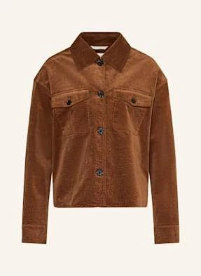 Marc O'polo Overjacket Ze Sztruksu braun