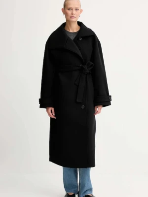 Marc O'Polo płaszcz z dodatkiem wełny