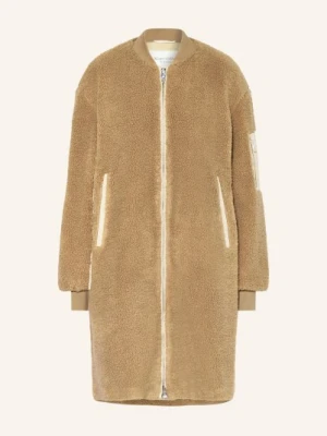 Marc O'polo Płaszcz Z Futra Teddy braun