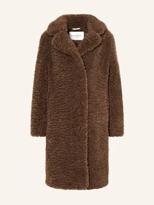 Marc O'polo Płaszcz Z Pluszowego Materiału braun