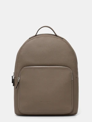 Marc O'Polo plecak męski kolor beżowy duży gładki 5000009082