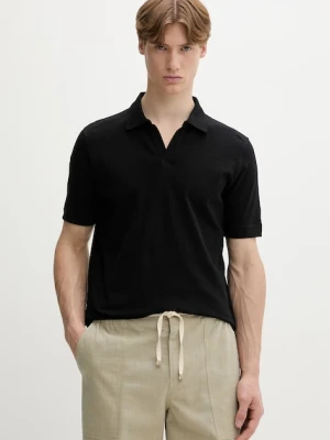 Marc O'Polo polo męskie z dodatkiem lnu