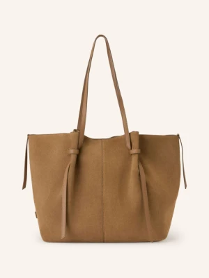 Marc O'polo Shopperka Sili Large Z Torebką Typu Pouch braun CAMELOWY