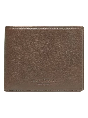 Marc O'Polo Skórzany portfel w kolorze brązowym - 10 x 8,5 x 1 cm rozmiar: onesize