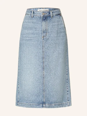 Marc O'polo Spódnica Jeansowa blau