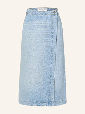 Marc O'polo Spódnica Jeansowa blau