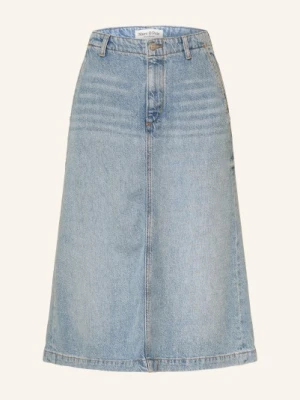 Marc O'polo Spódnica Jeansowa blau