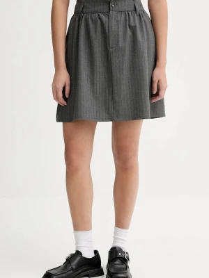 Marc O'Polo spódnica kolor szary mini rozkloszowana 5000007576