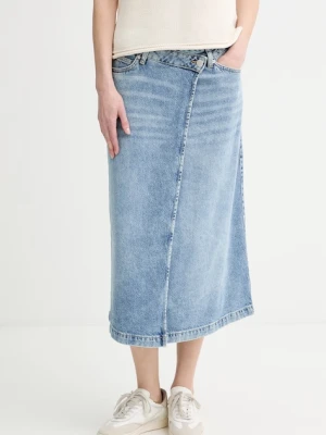 Marc O'Polo spódnica kopertowa jeansowa