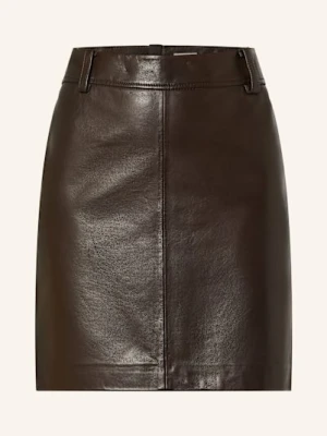 Marc O'polo Spódnica Skórzana braun