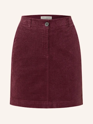Marc O'polo Spódnica Sztruksowa rot