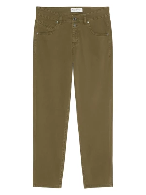 Marc O'Polo Spodnie - Boyfriend fit - w kolorze khaki rozmiar: W29/L32