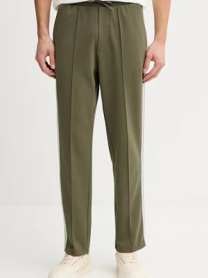 Marc O'Polo spodnie dresowe męskie kolor zielony z aplikacją 5000007721