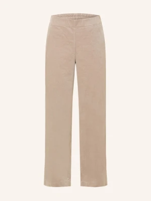 Marc O'polo Spodnie Marlena Z Aksamitu beige