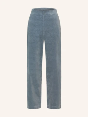 Marc O'polo Spodnie Marlena Z Aksamitu blau