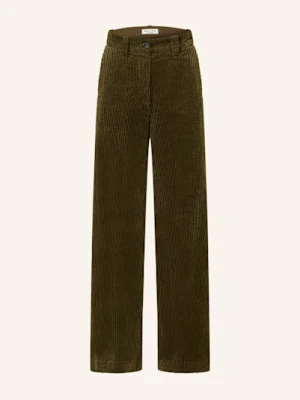 Marc O'polo Spodnie Sztruksowe gruen