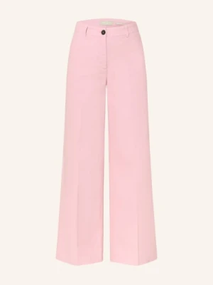 Marc O'polo Spodnie Z Marlowym Materiałem Margo Wide rosa